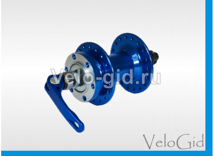 Втулка передняя WZ-A208FQ Blue под Эксцентрик